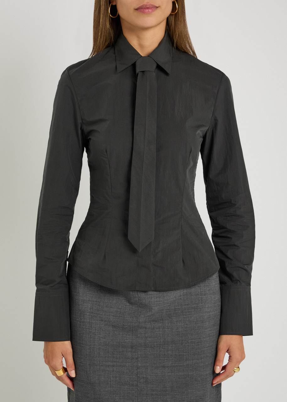 Bettter Cascade Cotton Poplin Shirt and tie set - 2