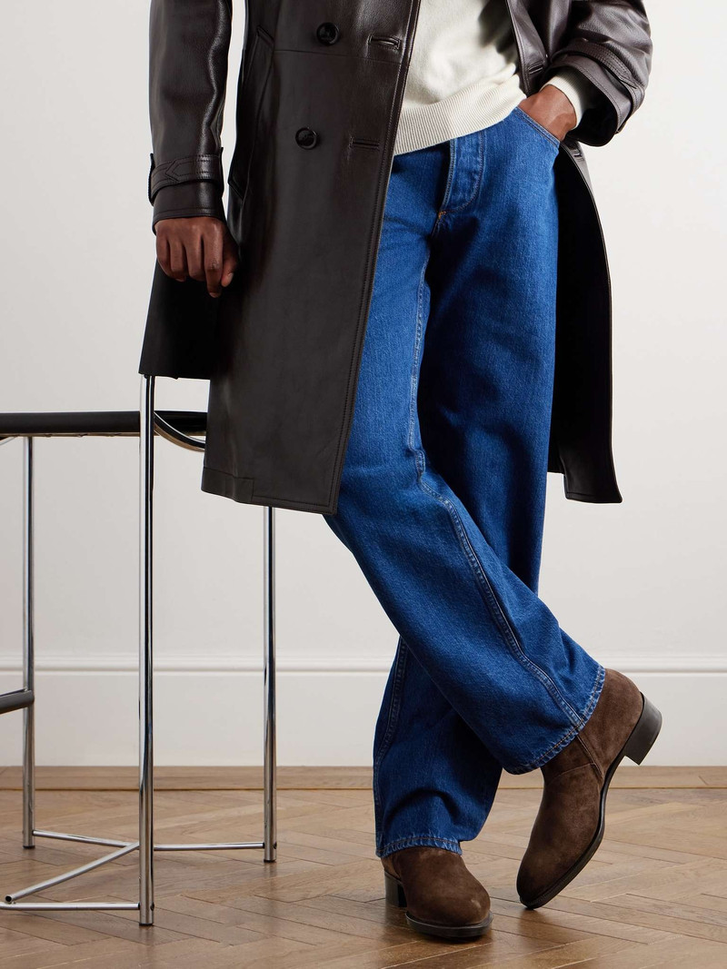 John Lobb Freddi Suede Boots outlook