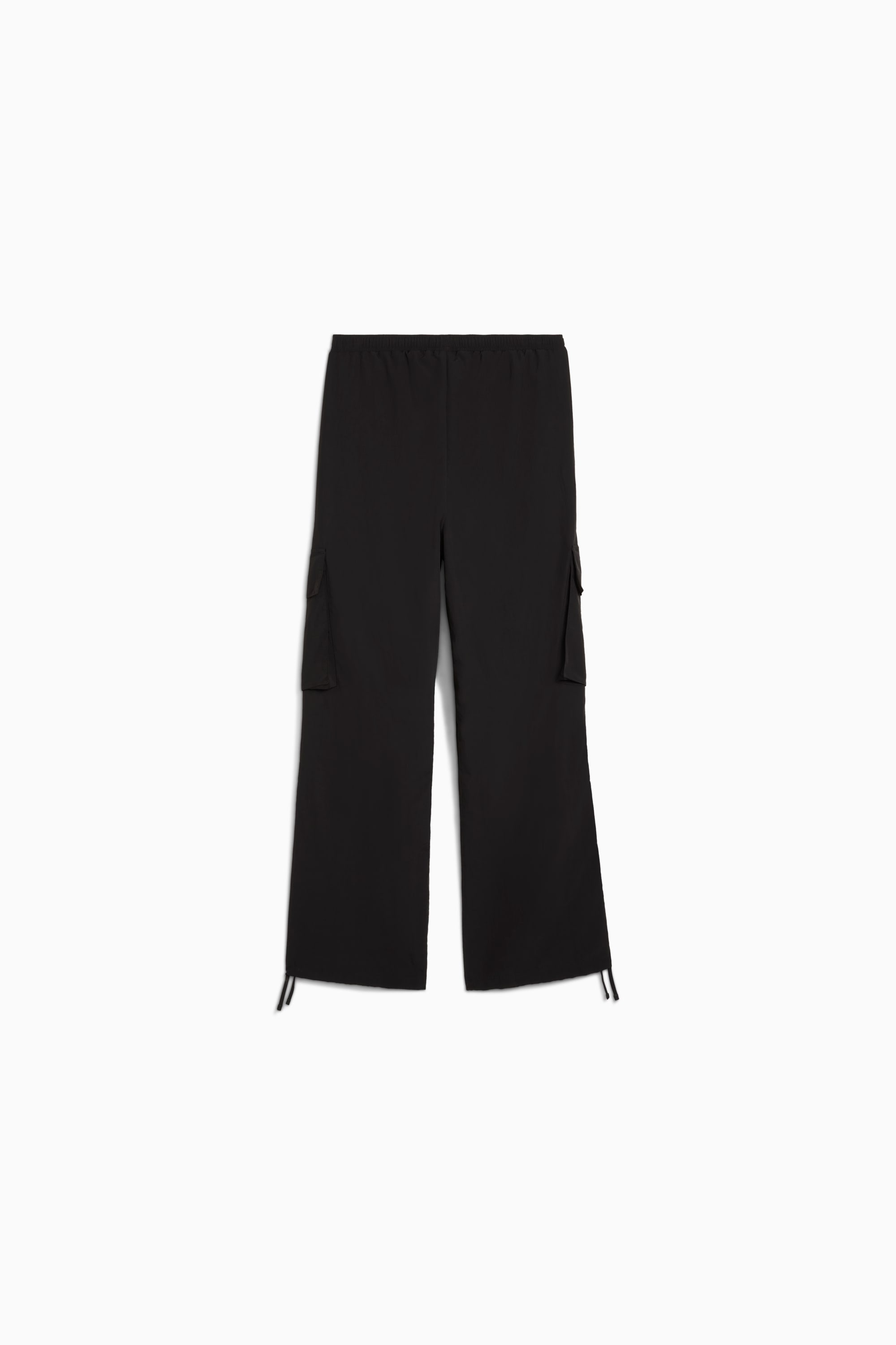 Wardrobe Essentials Women's Relaxed Woven Cargo Pants - 2