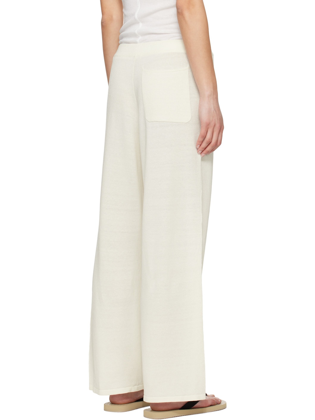 White Jory Trousers - 3