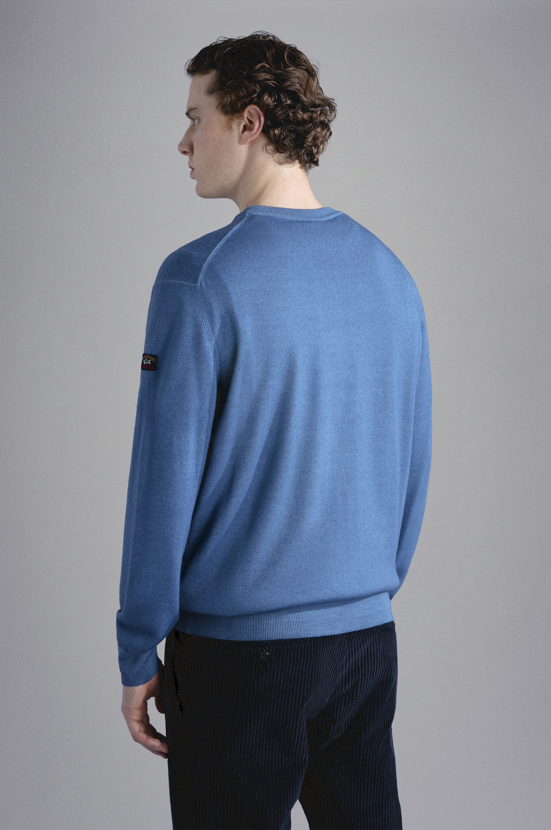 GARMENT DYED WOOL SWEATER - 3