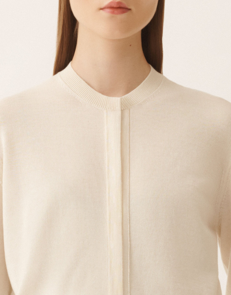 Wool and cotton cardigan 5