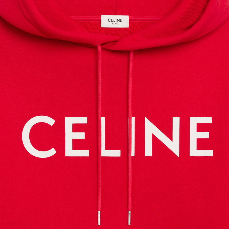 LOOSE CELINE SWEATSHIRT IN COTTON FLEECE 3