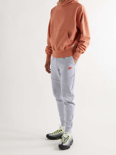 Nike Tapered Logo-Print Tech-Fleece Sweatpants outlook