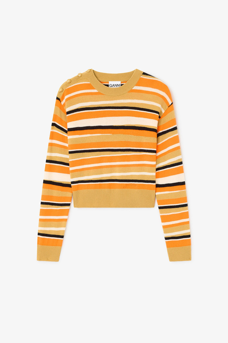 STRIPED CASHMERE SWEATER 1