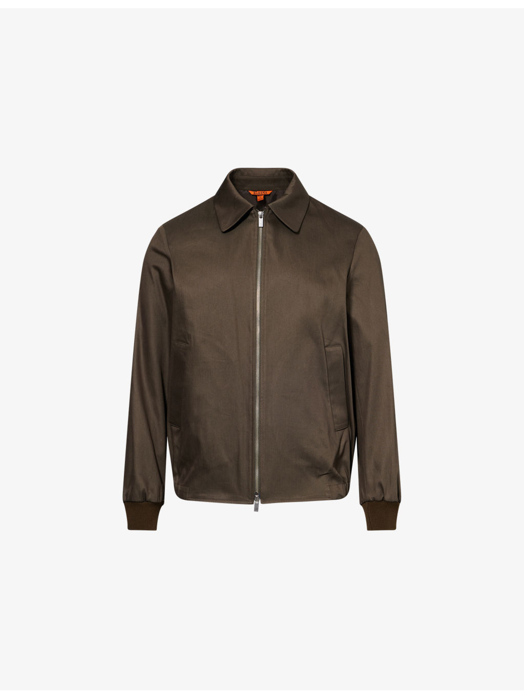 Olivo Classic-Collar Cotton Jacket - 1