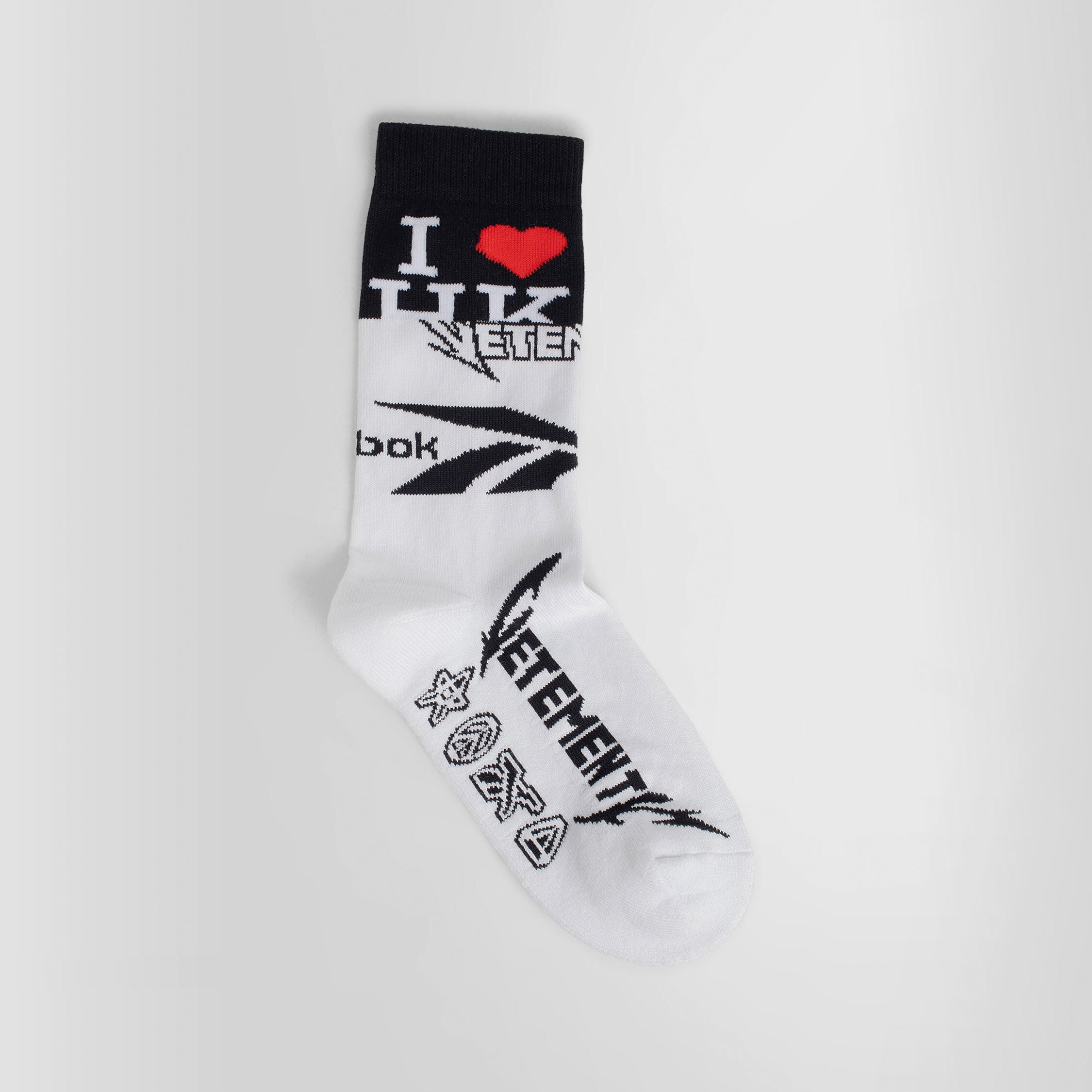 VETEMENTS MAN BLACK&WHITE SOCKS - 4
