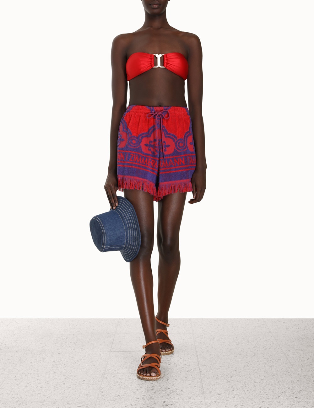 RAIE TOWELLING SHORTS - 3