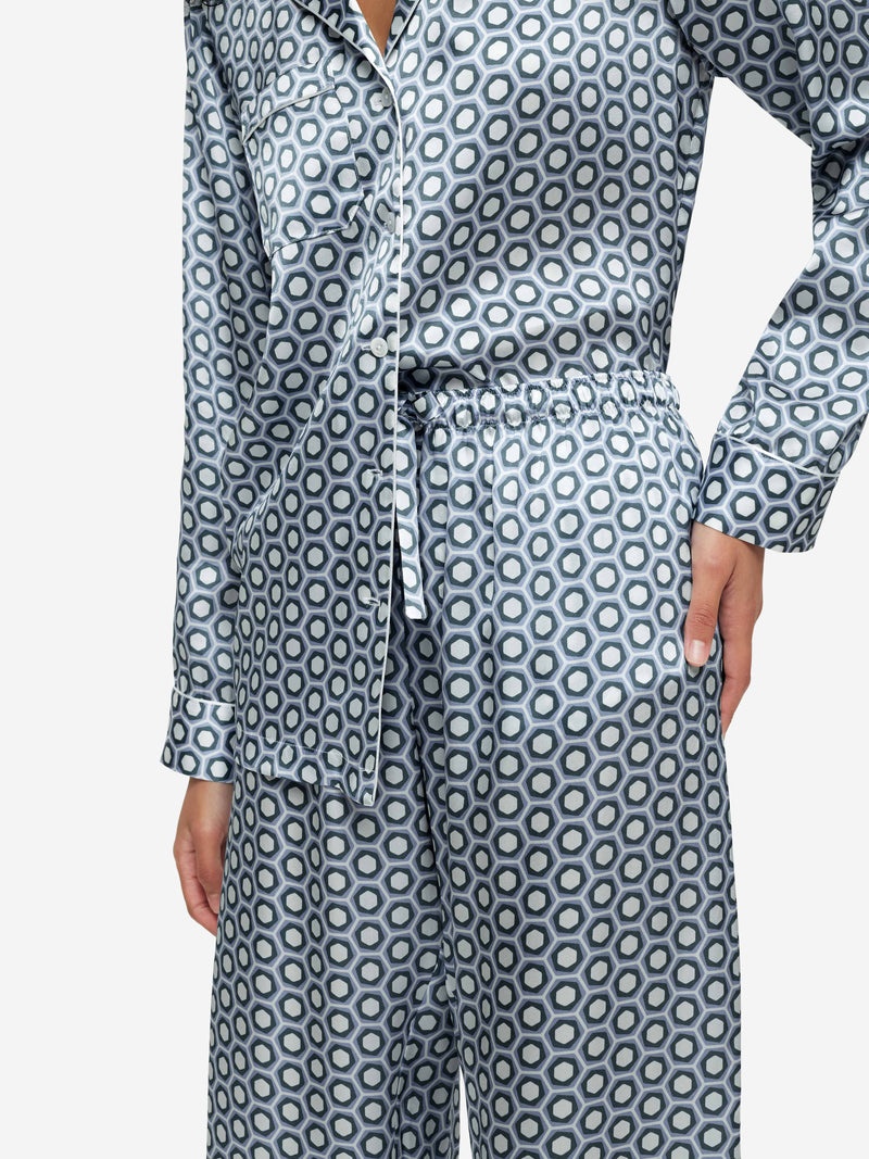 Women's Pyjamas Brindisi 75 Silk Satin Multi - 7
