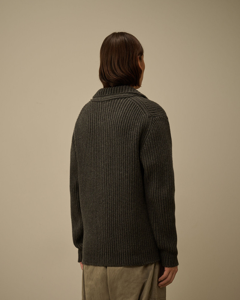 Lambswool GRS Button Cardigan 4