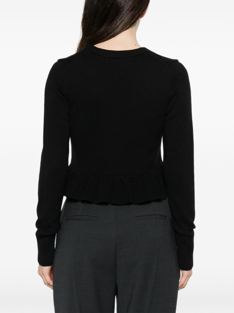 Prisca ruffled cardigan 4