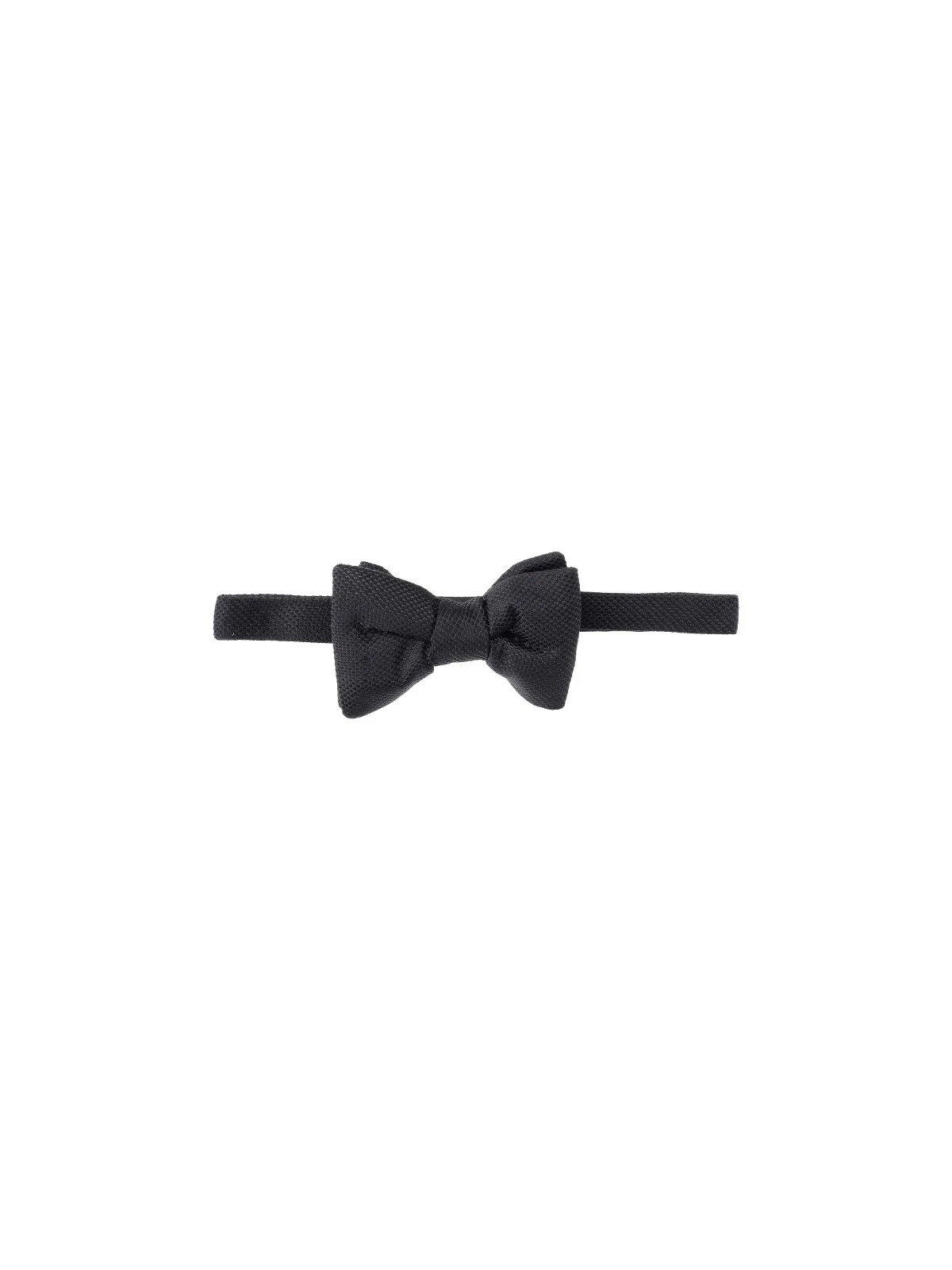 SILK KNOTTED BOW TIE - 1