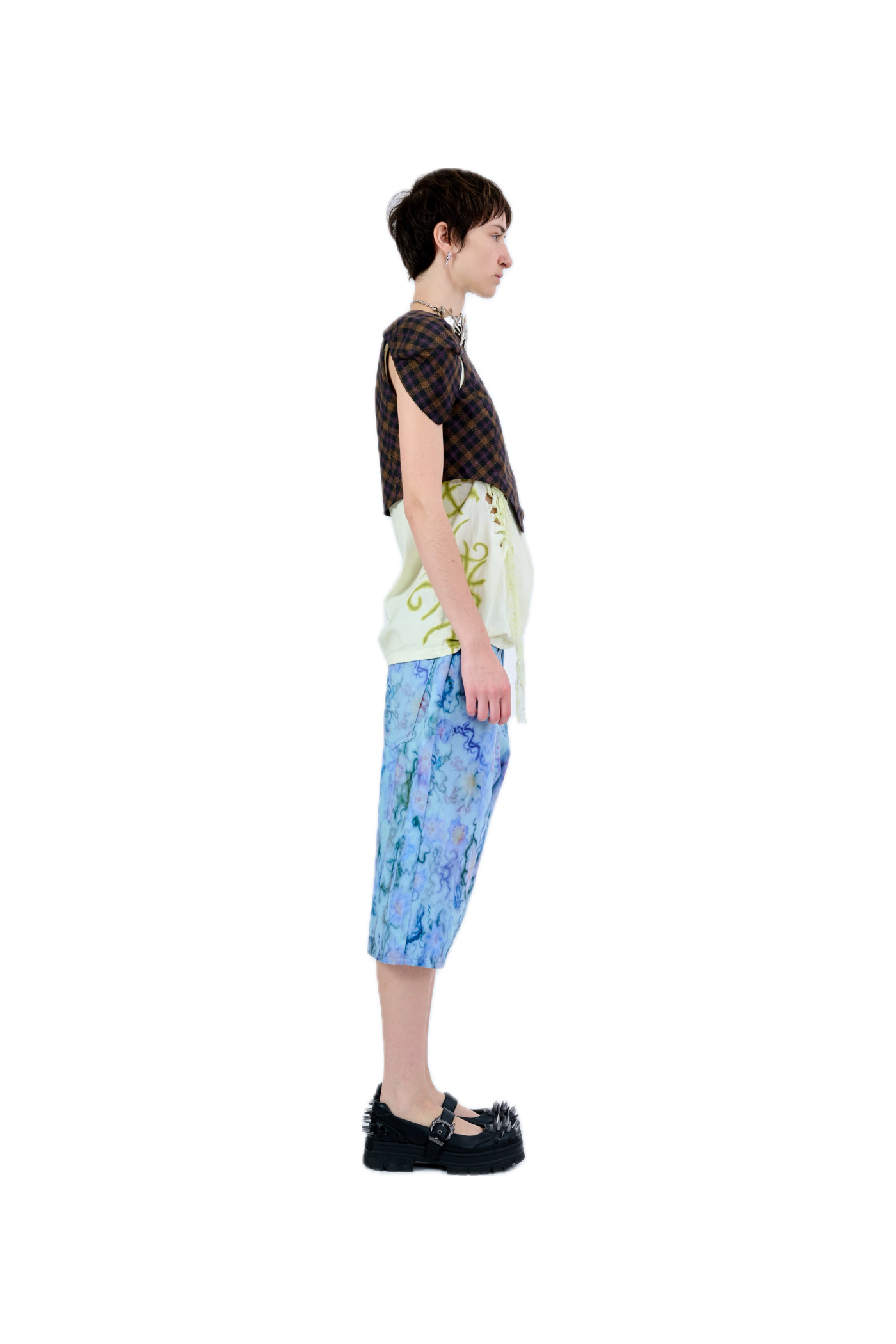 BLUE THORN MIKAELA JORTS - 4