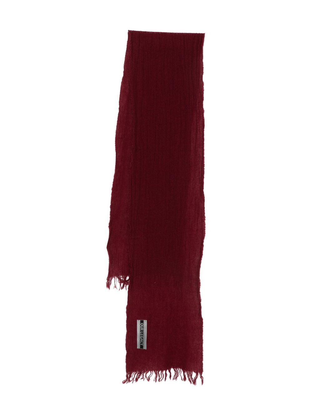 fringed scarf - 1
