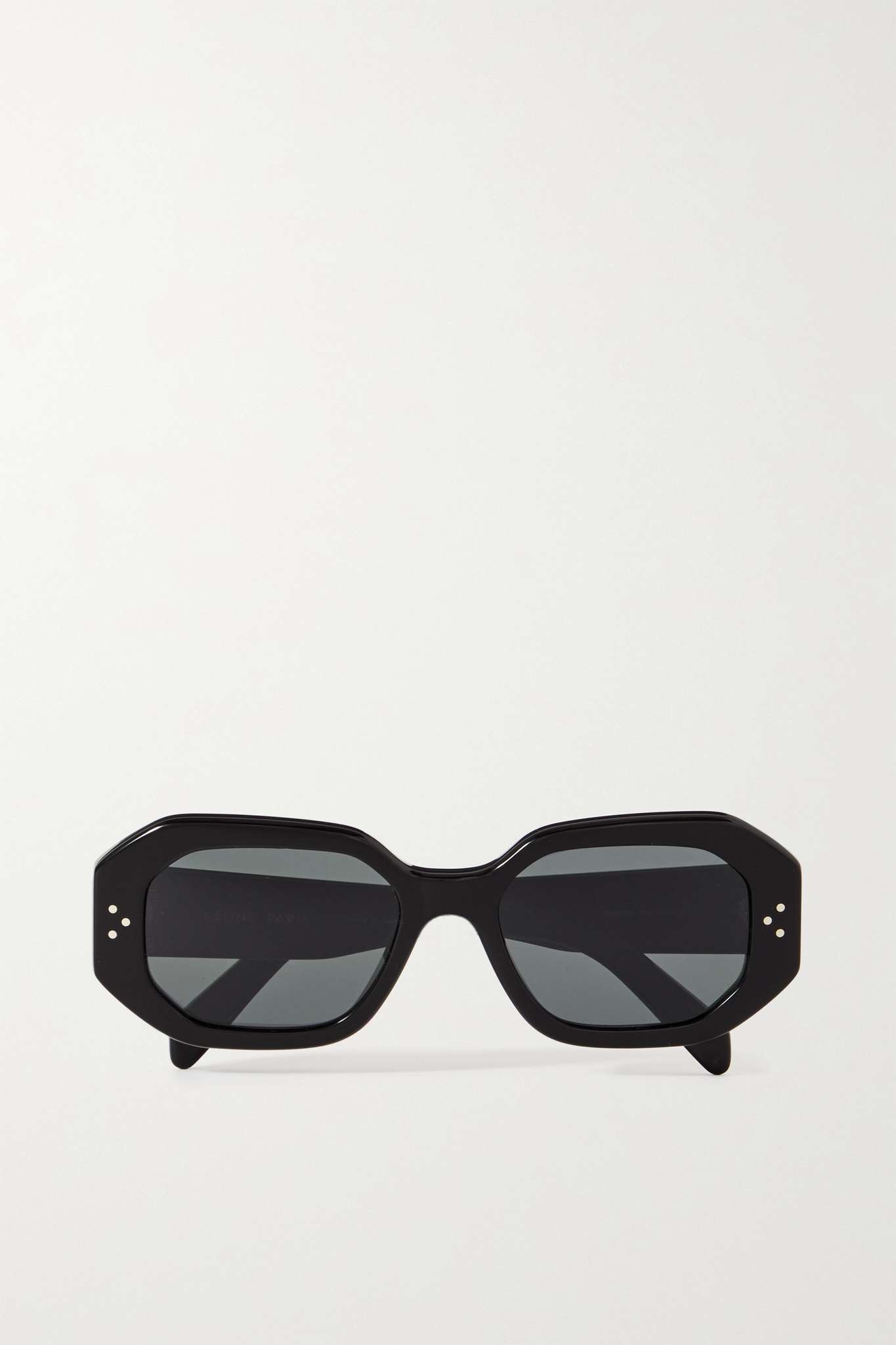 Square-frame acetate sunglasses - 1