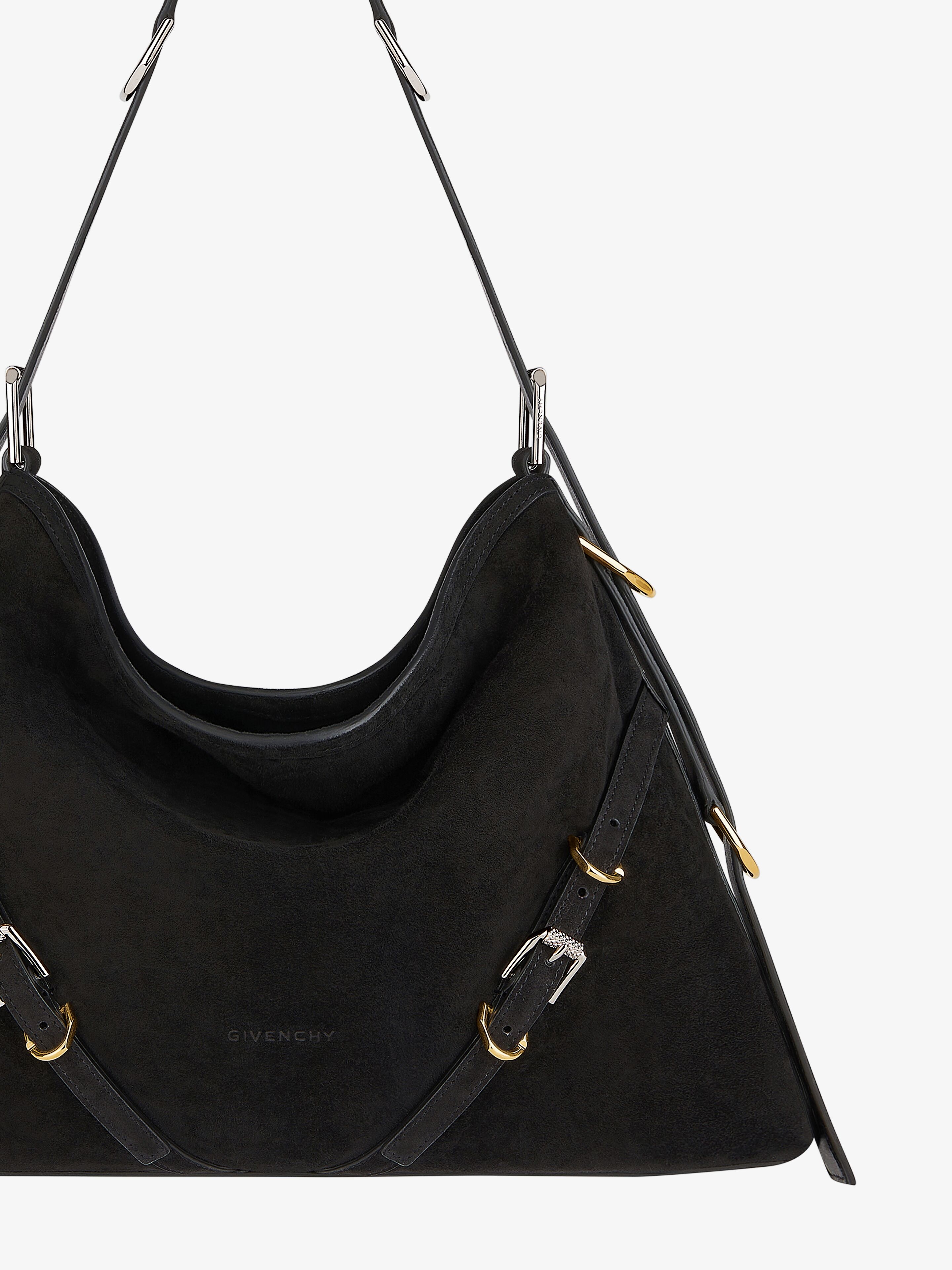 MEDIUM VOYOU BAG IN SUEDE - 5