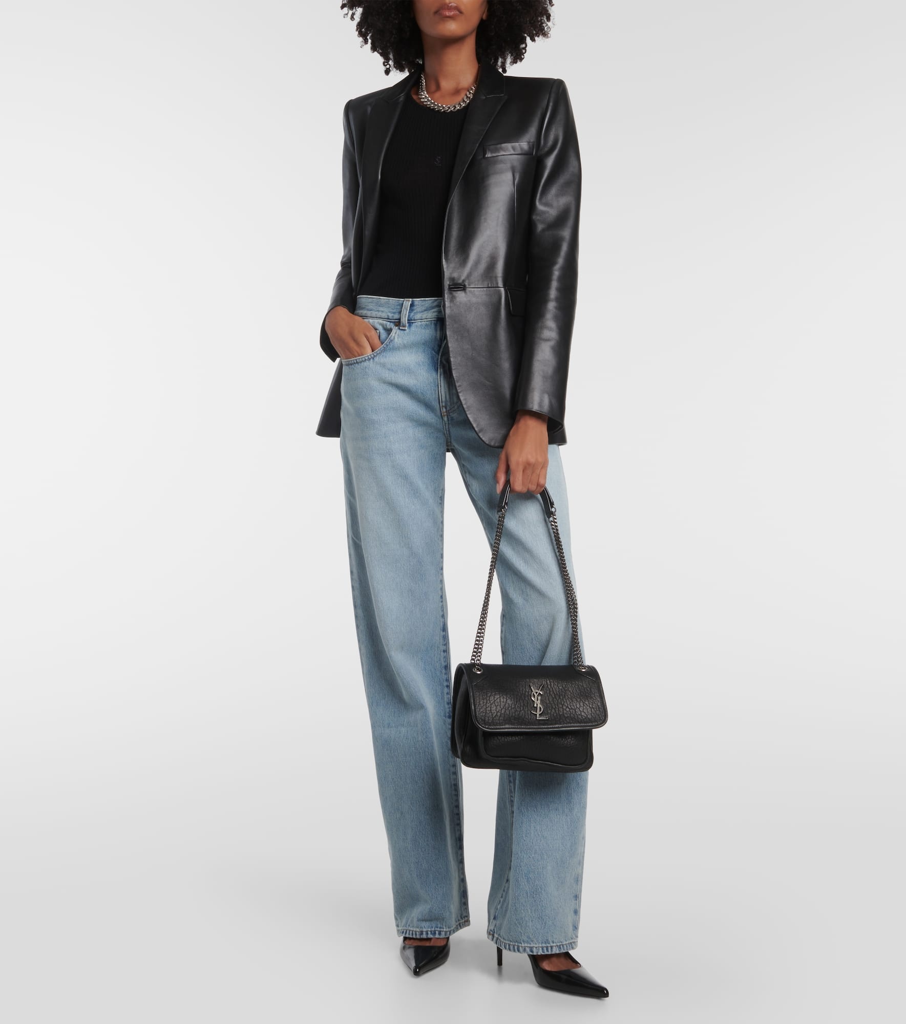 Niki Baby leather shoulder bag - 5