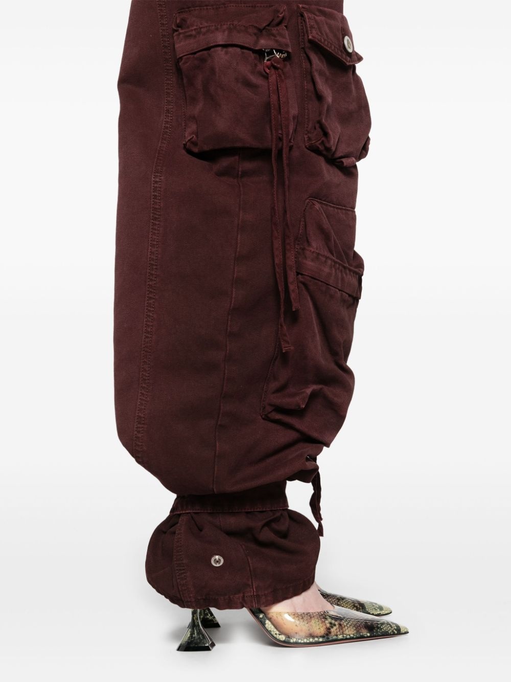 Fern mid-rise cargo jeans - 5