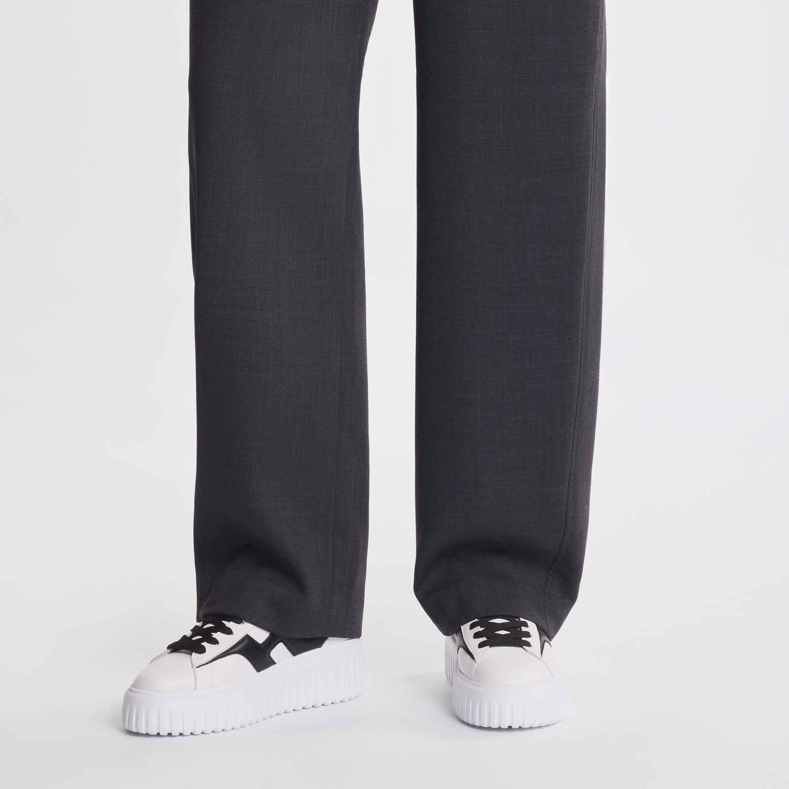 Sneakers Hogan H-Stripes Black White - 6