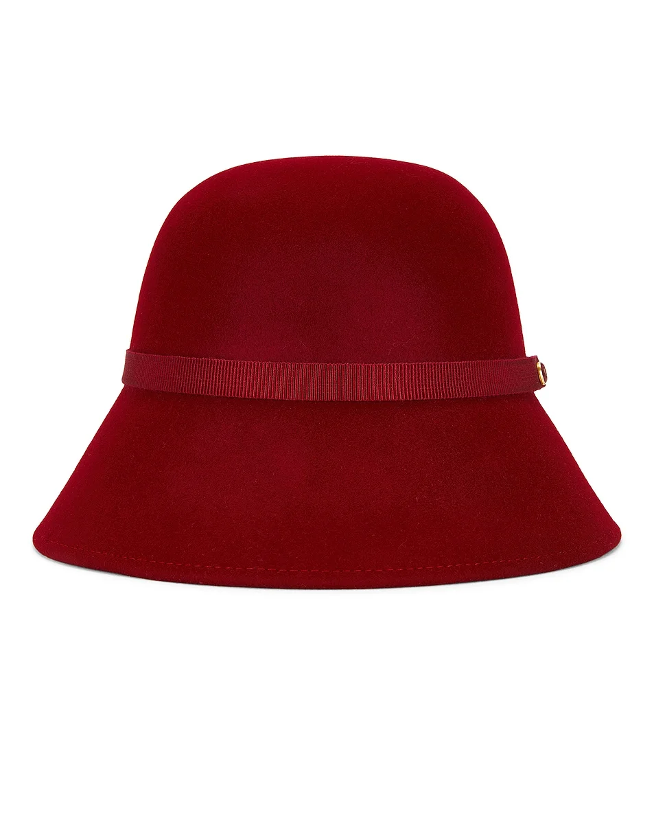 V Logo Signature Bucket Hat - 1