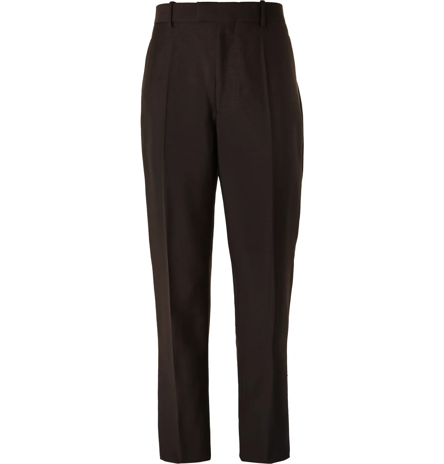 Slim-Fit Woven Trousers - 1