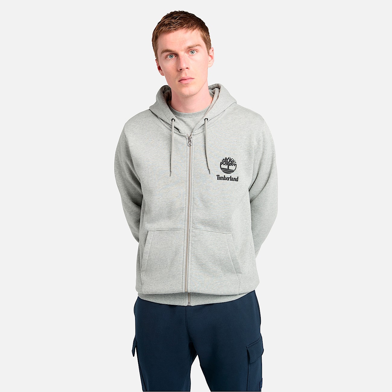 Print Stack Logo Full-Zip Hoodie - 4