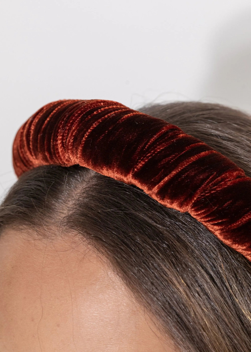 Irene Headband in Velvet 3