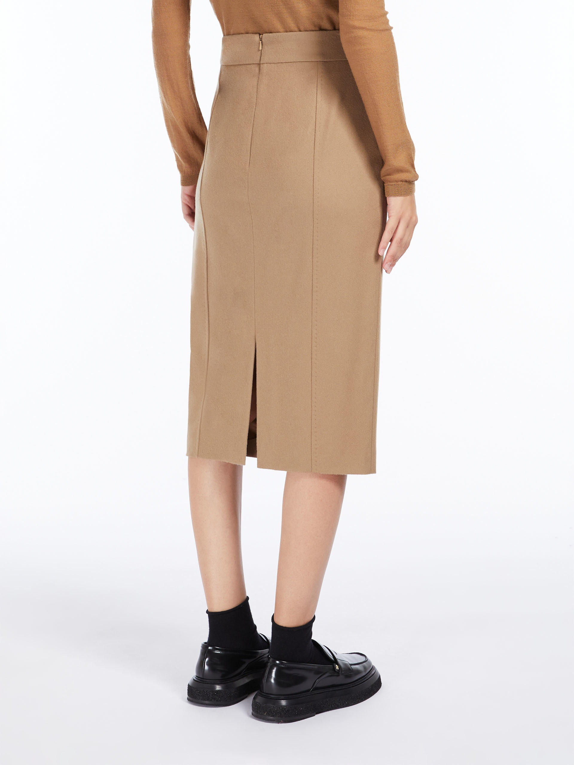 NUCCIA Wool pencil skirt - 4
