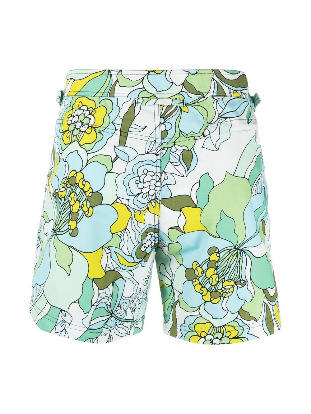 floral-print swim shorts - 2