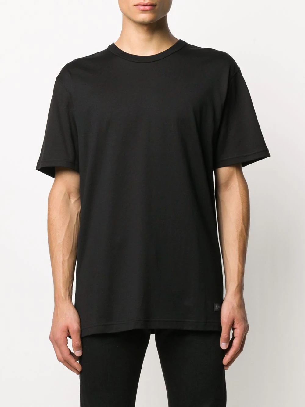 black graphic-print t-shirt - 4