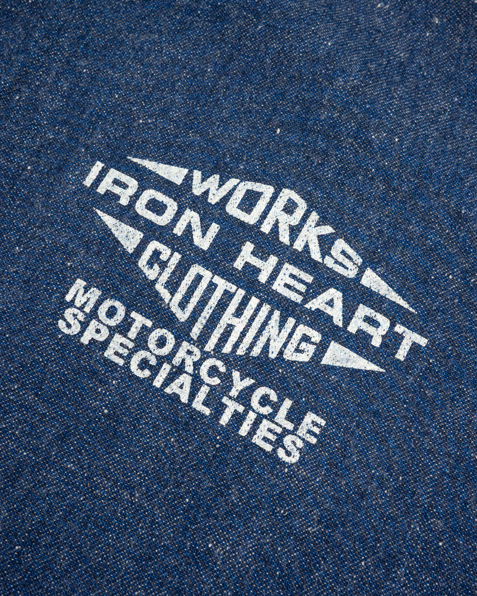 IHJ-146-IND 10oz Nep Denim Windbreaker - Indigo - 4