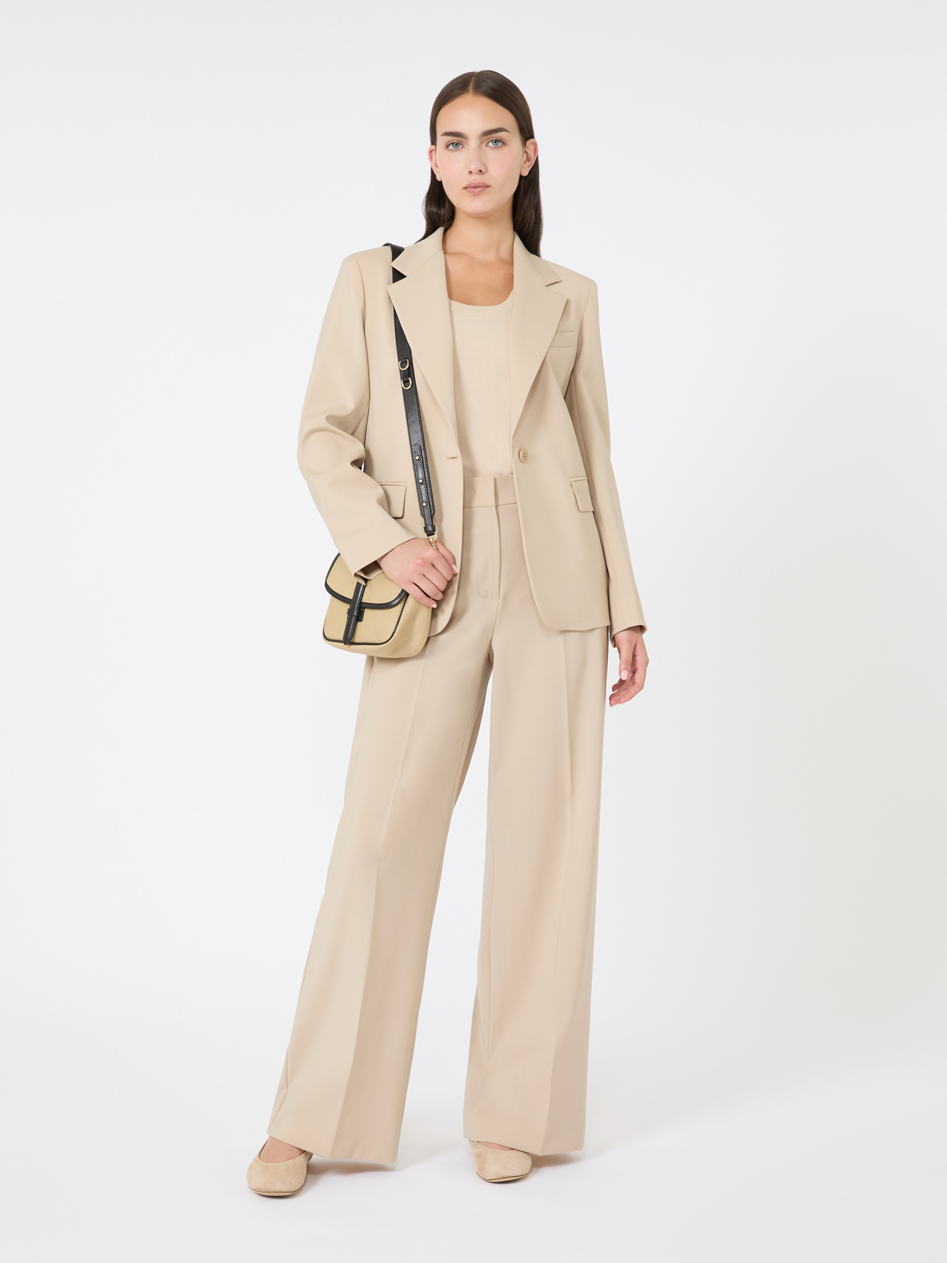 LAMINE Natural stretch wool blazer - 2