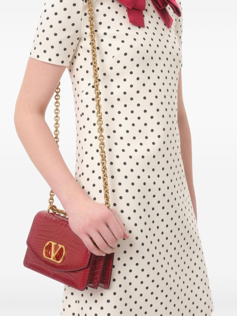 Valentino Women Dotted Mini Dress - 5