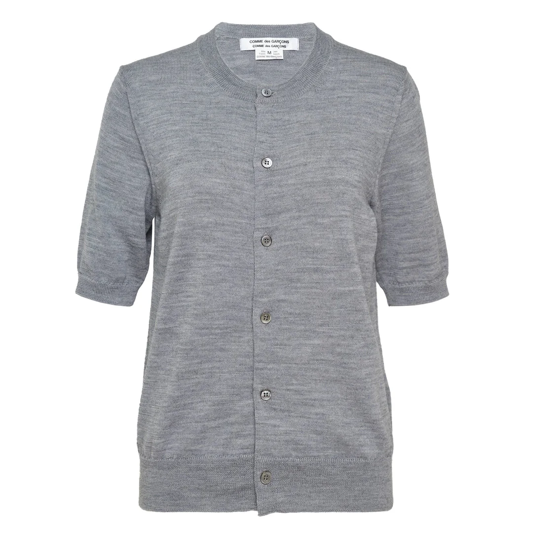 Wool Jersey Cardigan - 1