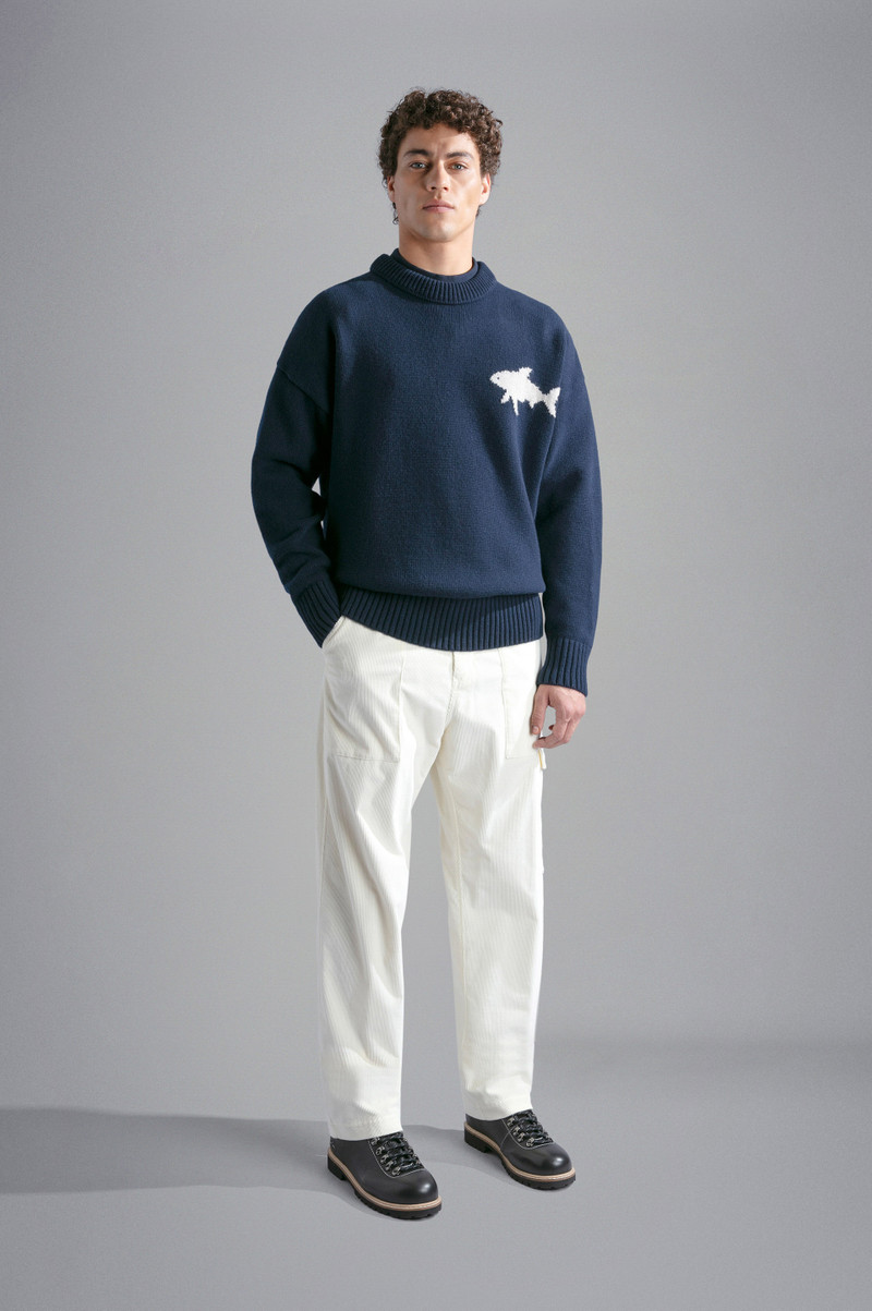 Paul & Shark COTTO T-SHIRT WITH EMBROIDERY outlook