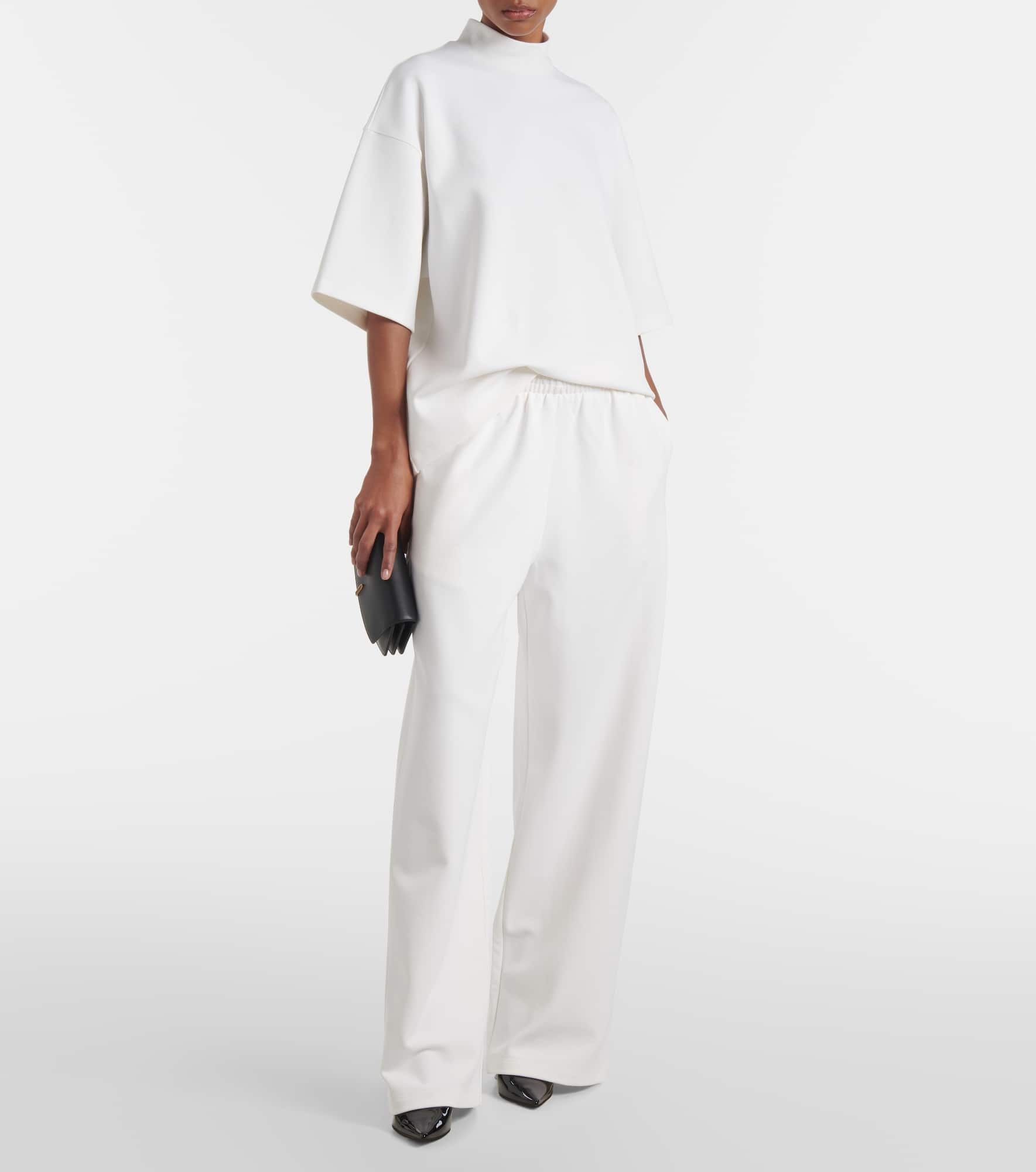 Jersey wide-leg pants - 2