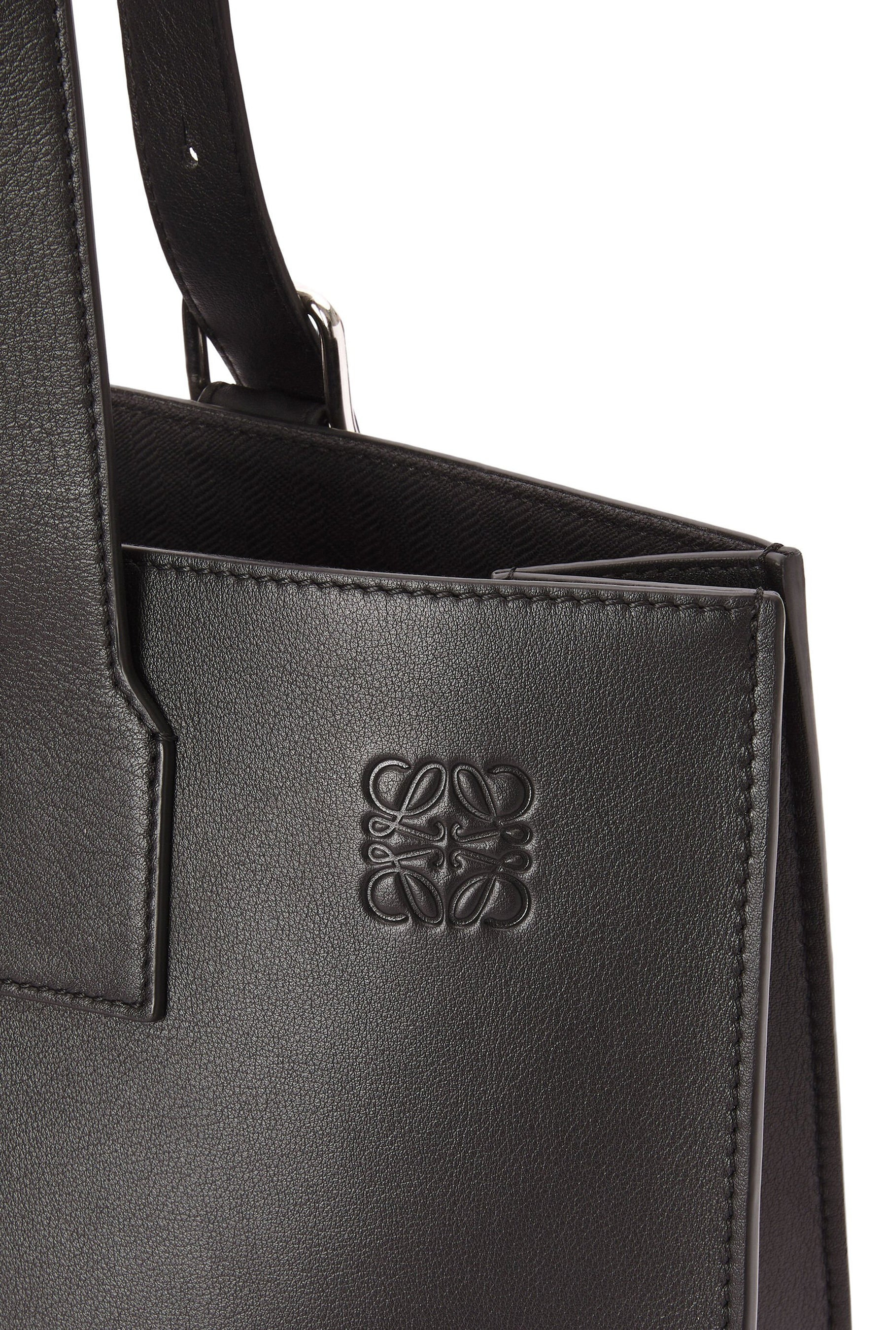 BUCKLE HORIZONTAL TOTE / BLK - 5