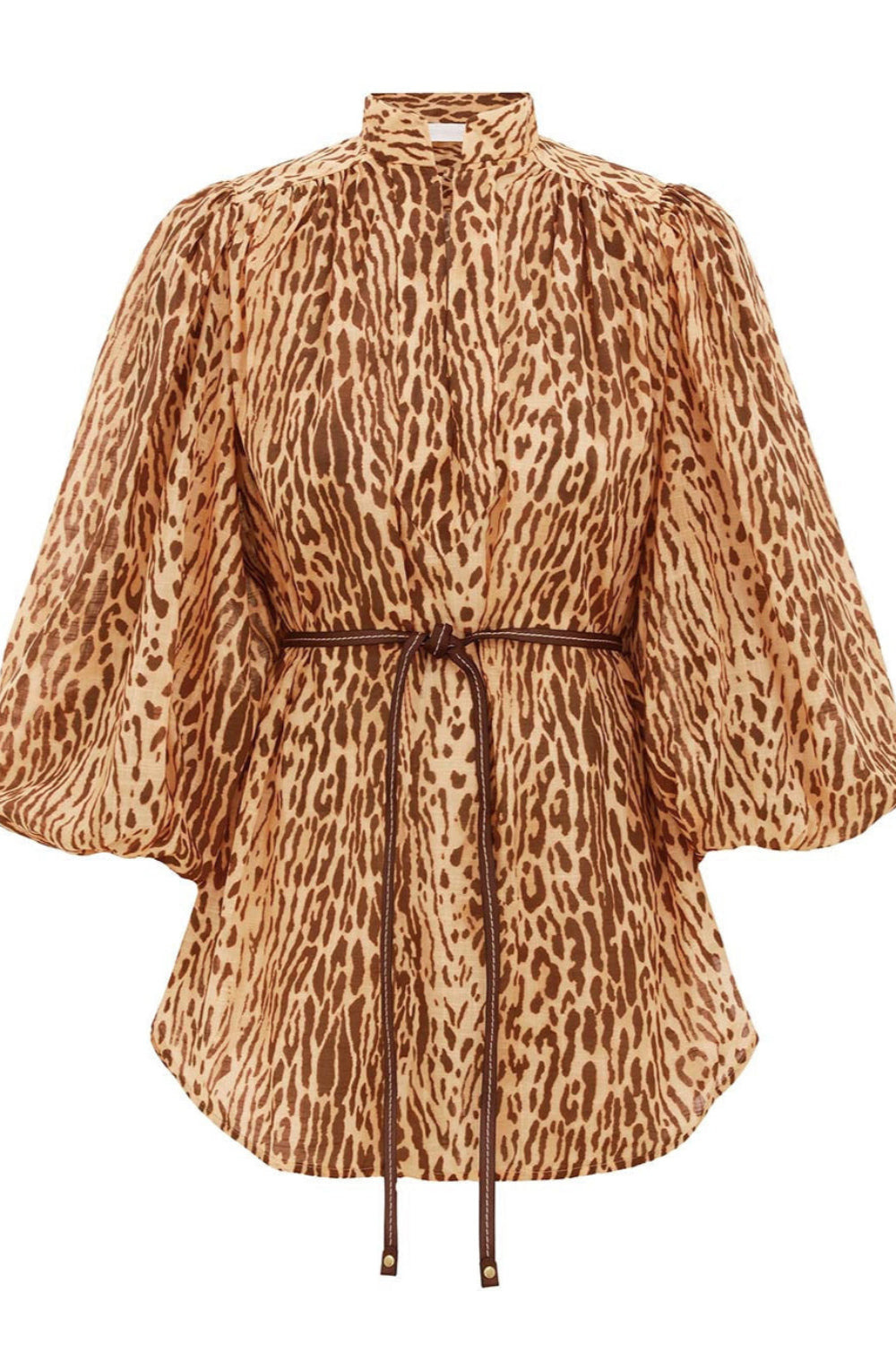 Cascadian Tunic Tan Leopard - 1