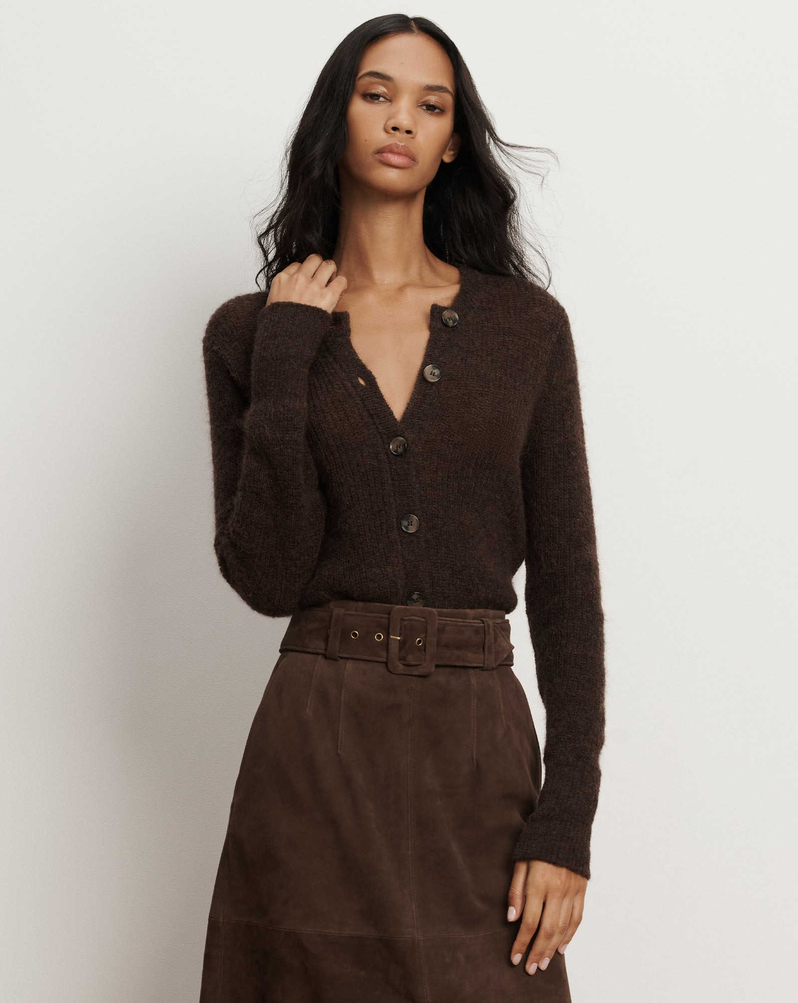 GILMOUR MOHAIR CARDIGAN - 2