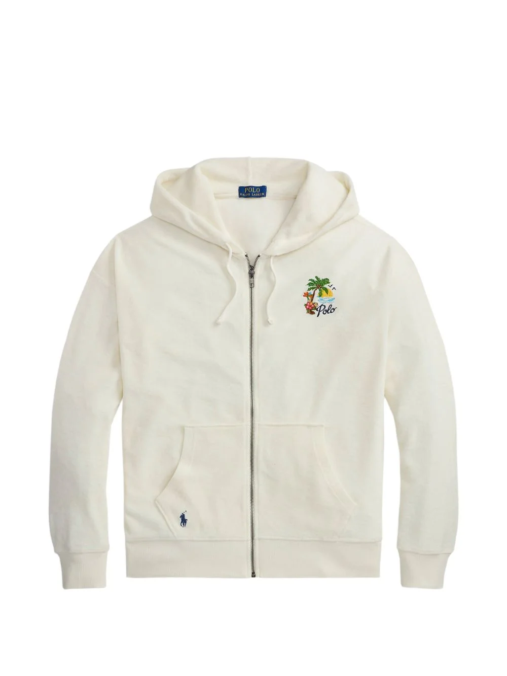 embroidered hoodie - 1
