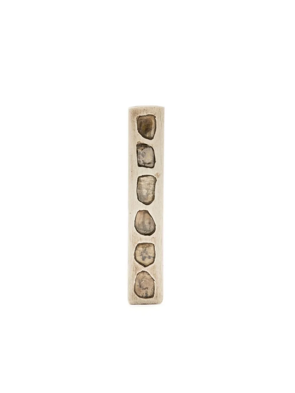 diamond-embellished plate earring - 1