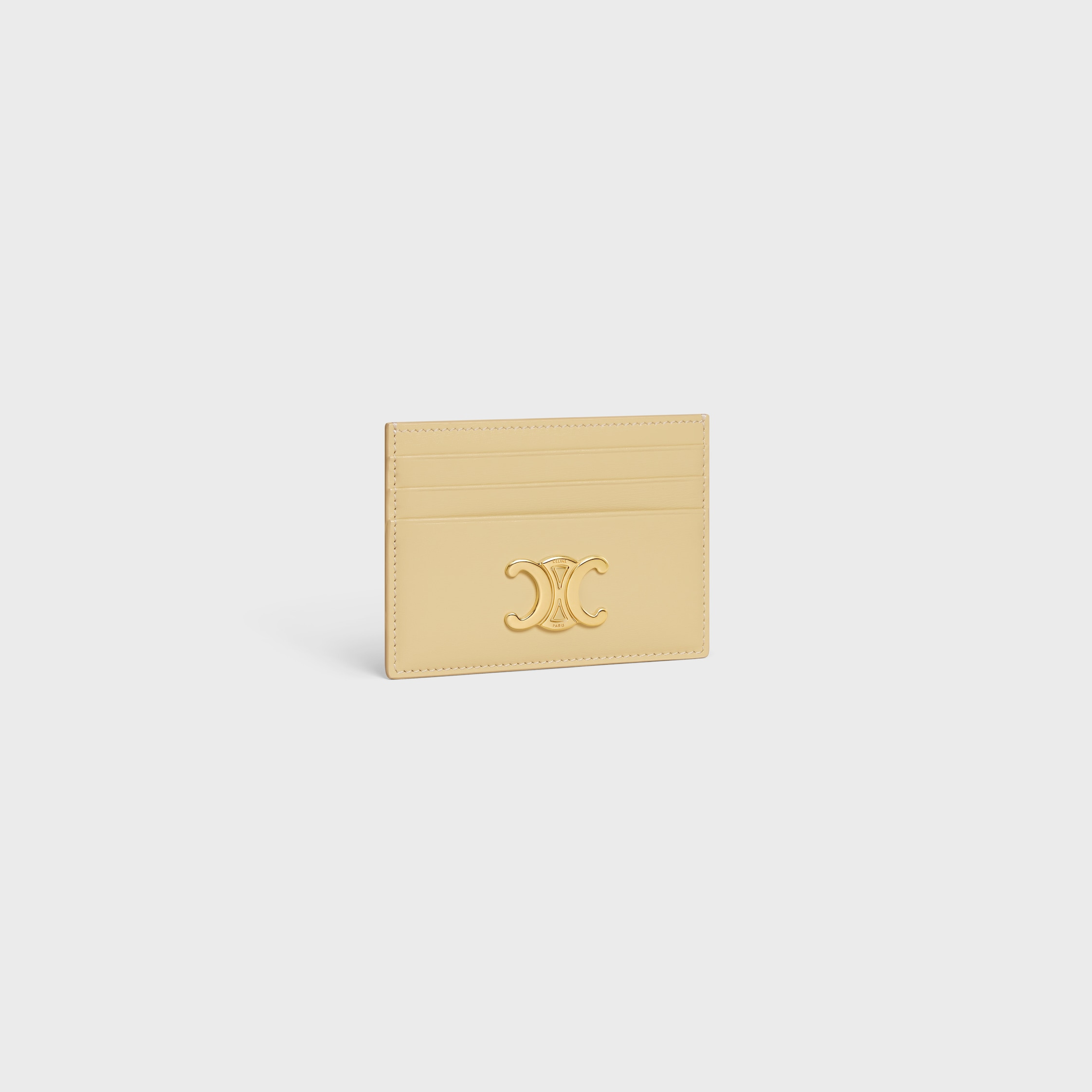 CARD HOLDER TRIOMPHE IN Shiny calfskin - 2