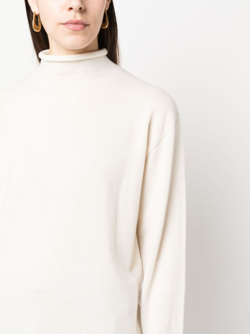 roll-neck cashmere jumper 5