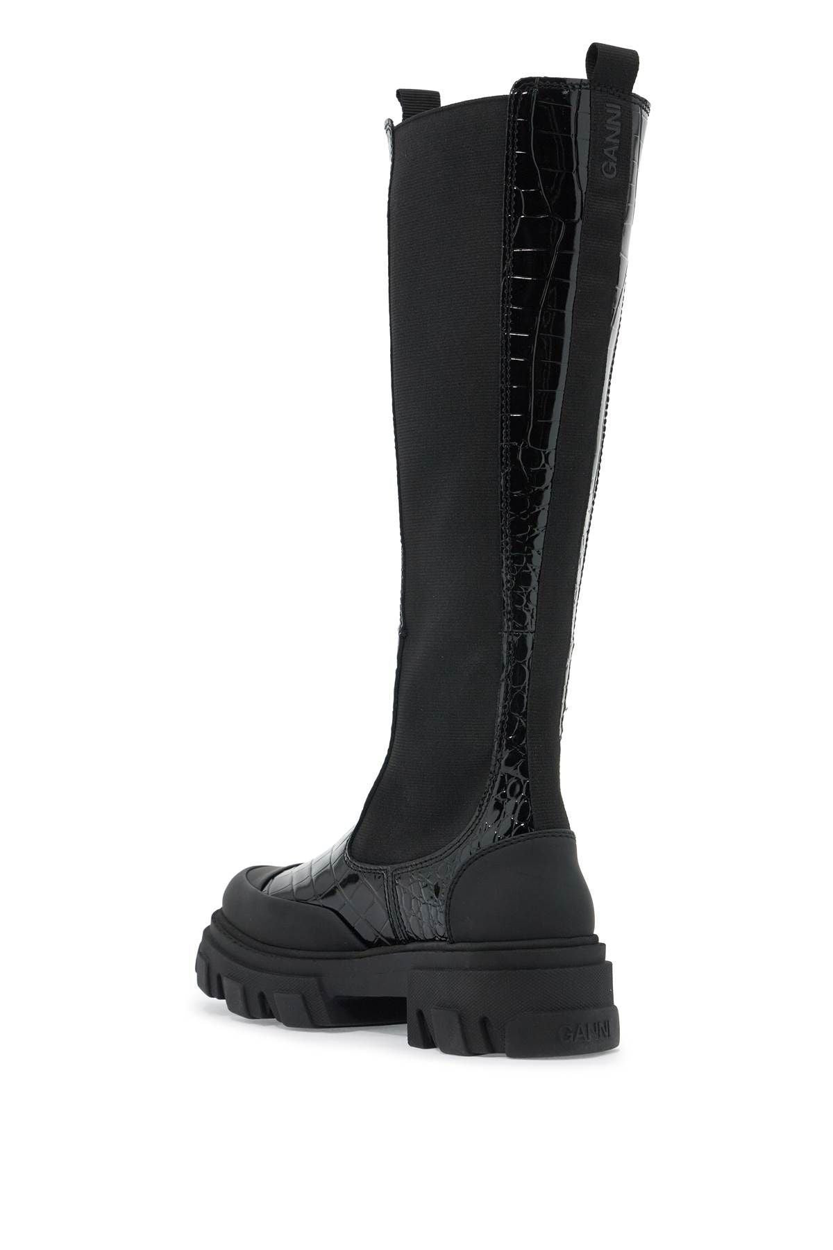 Ganni Women Ankle Boots With ElasticNNchelsea - 2