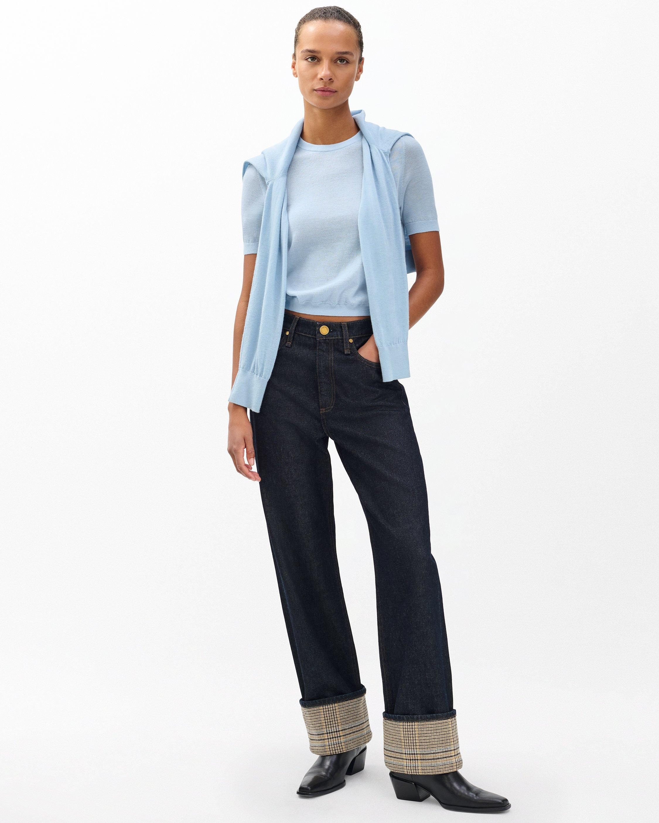Adeline Lightweight Cashmere Tee - 3