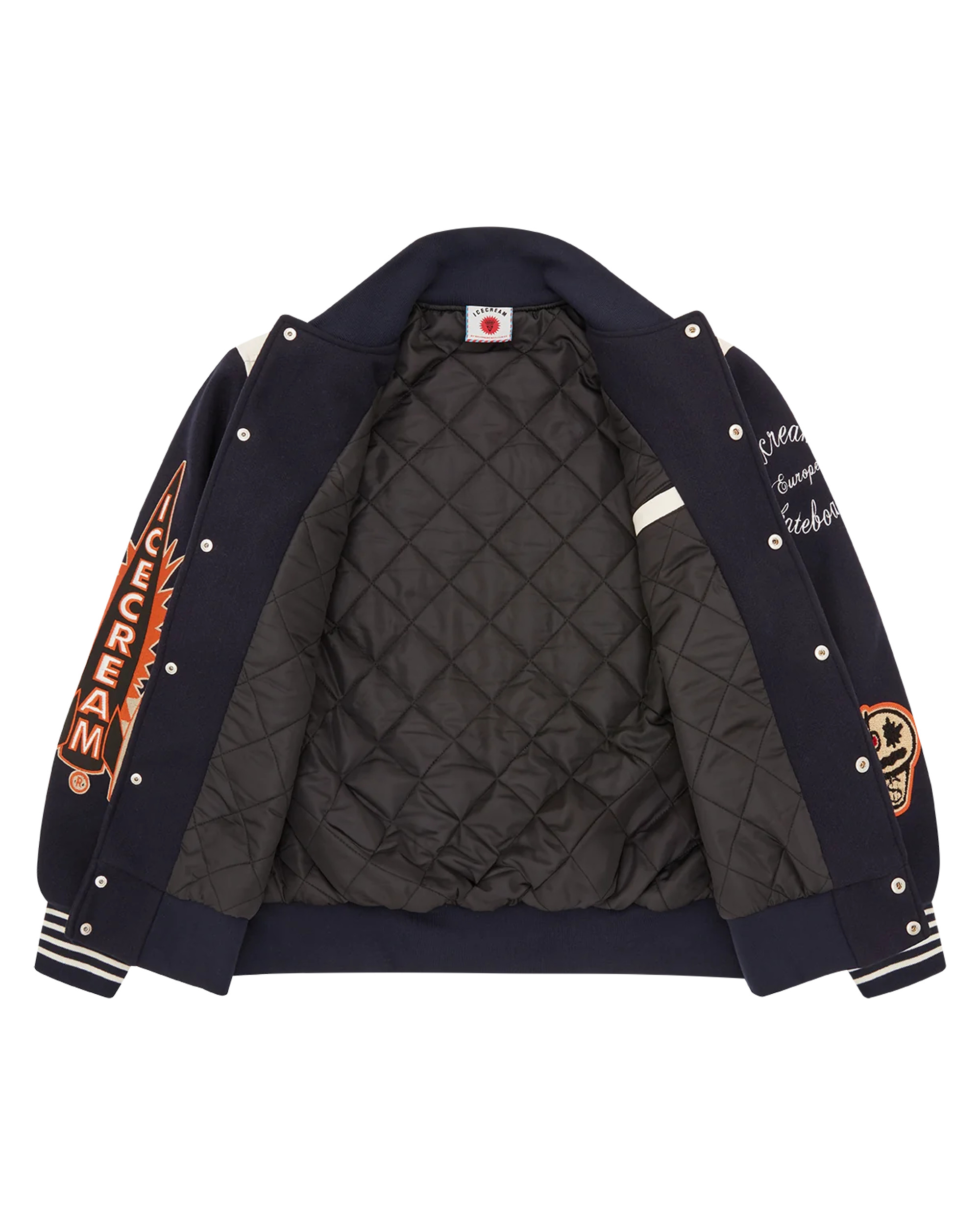 COLLEGIATE PATCH VARSITY JACKET - 5