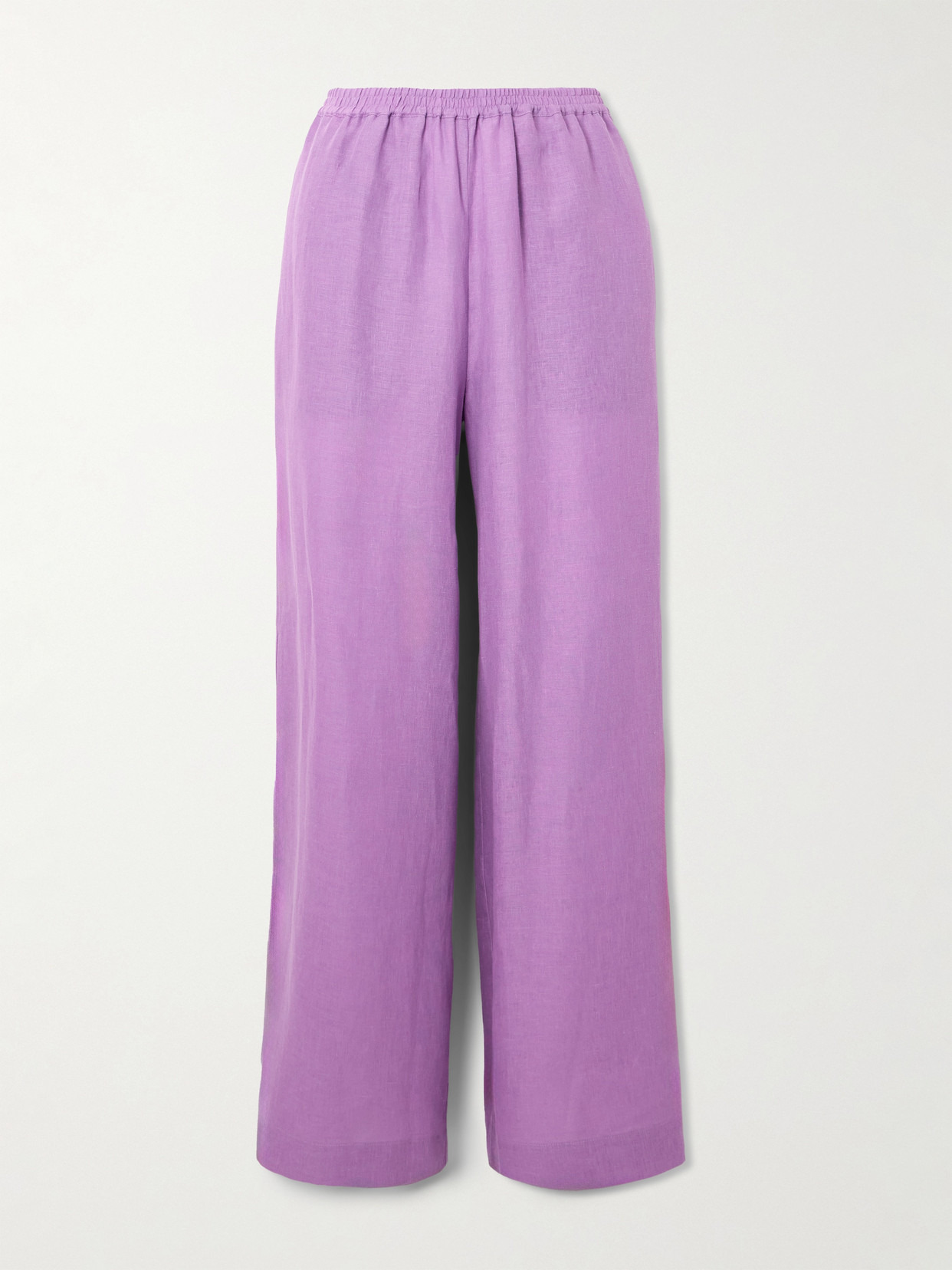 L'intemporel Select Linen Wide-leg Pants - 1