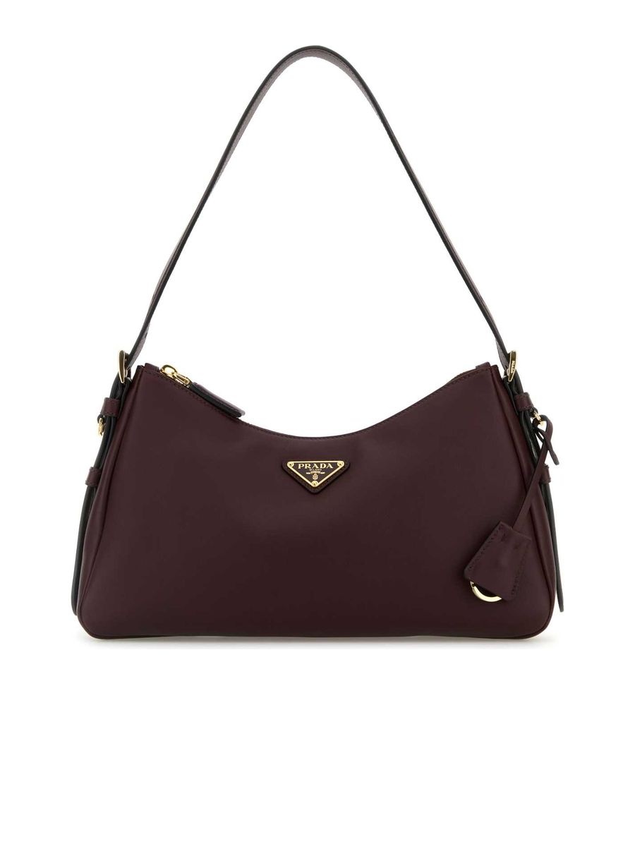 Prada Aimée Medium Leather Shoulder Bag - 1