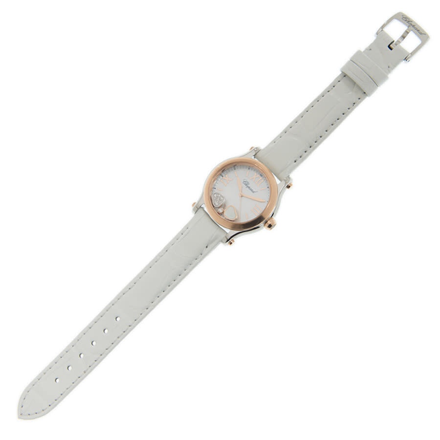 Chopard Happy Heart White Dial Ladies Watch 278590-6005 - 3