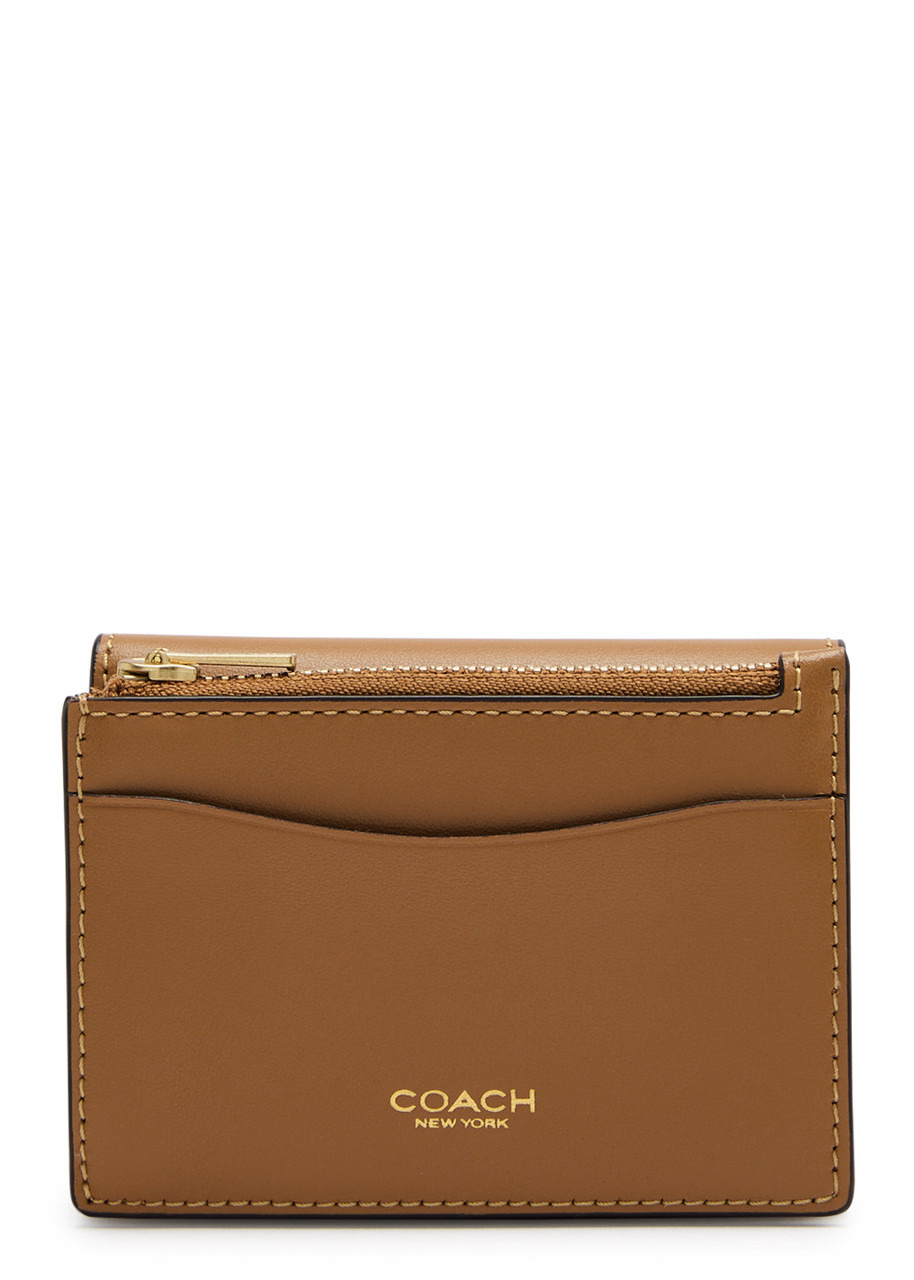 Coach Logo Leather Wallet - 2